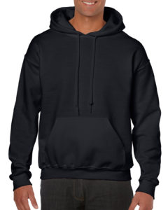 Gildan Heavy Blend Hooded Sweatshirt 18500 Black