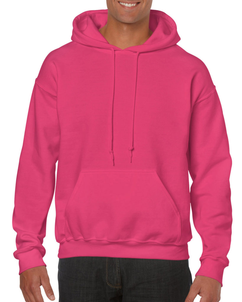 Gildan Heavy Blend Hooded Sweatshirt 18500 Heliconia