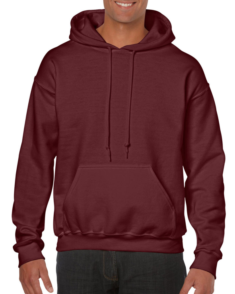 Gildan Heavy Blend Hooded Sweatshirt 18500 Maroon