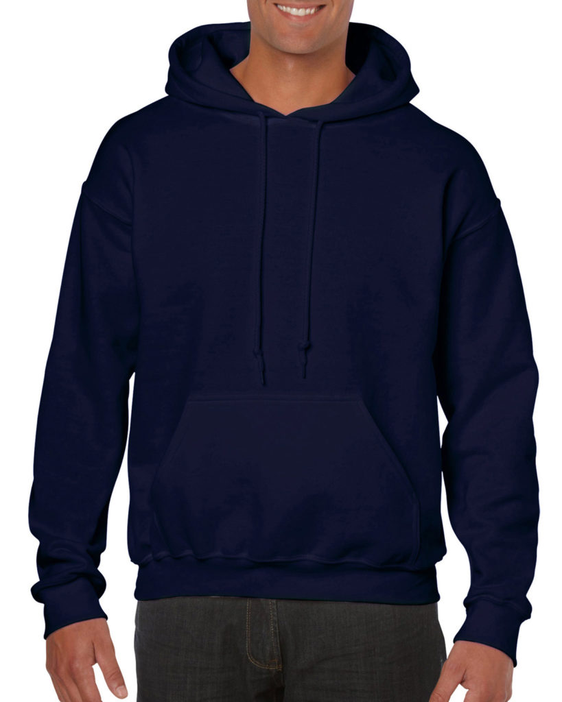 Gildan Heavy Blend Hooded Sweatshirt 18500 Navy