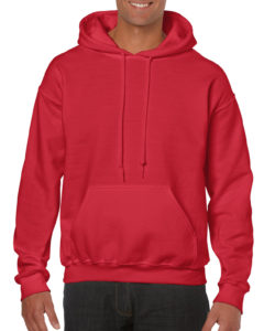 Gildan Heavy Blend Hooded Sweatshirt 18500 Red