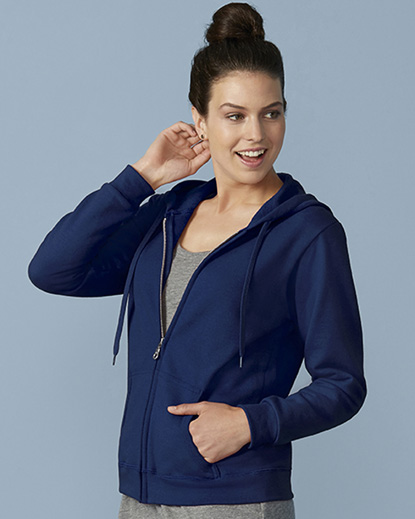 Gildan Heavy Blend Ladies Full Zip hoodie 18600FL