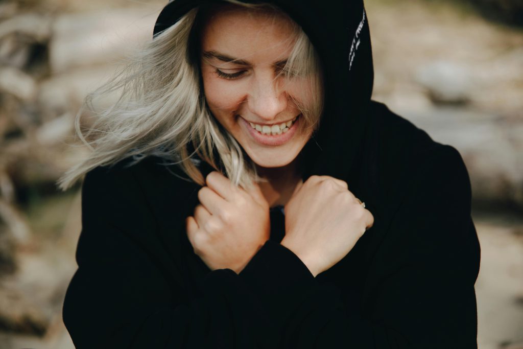 Hooded sweater